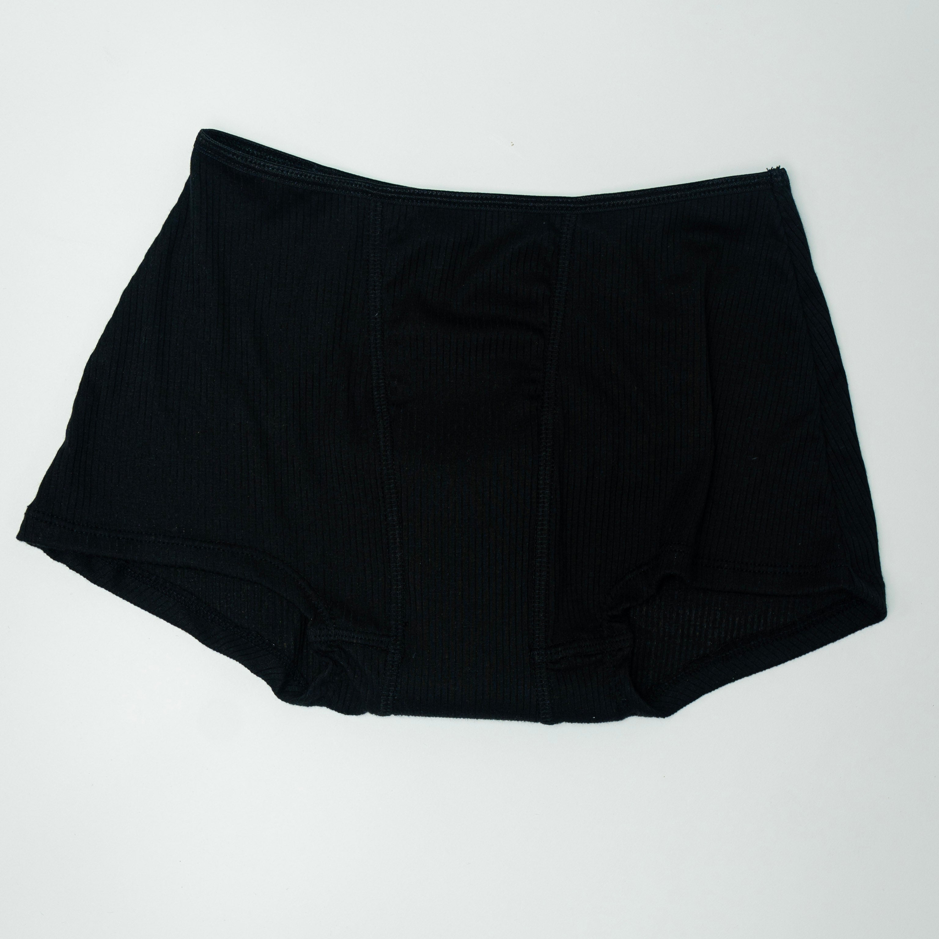Black Leakproof TENCEL Boxer Period Underwear