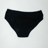 Black Leakproof TENCEL Modal Brief Period Underwear