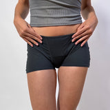 Grey Leakproof TENCEL™ Boxer Front