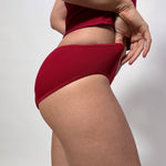 Scarlet Leakproof TENCEL™ Brief Side Image
