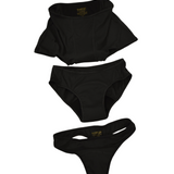 3-Pack Leakproof TENCEL™ Set — Thong, Brief & Boxer