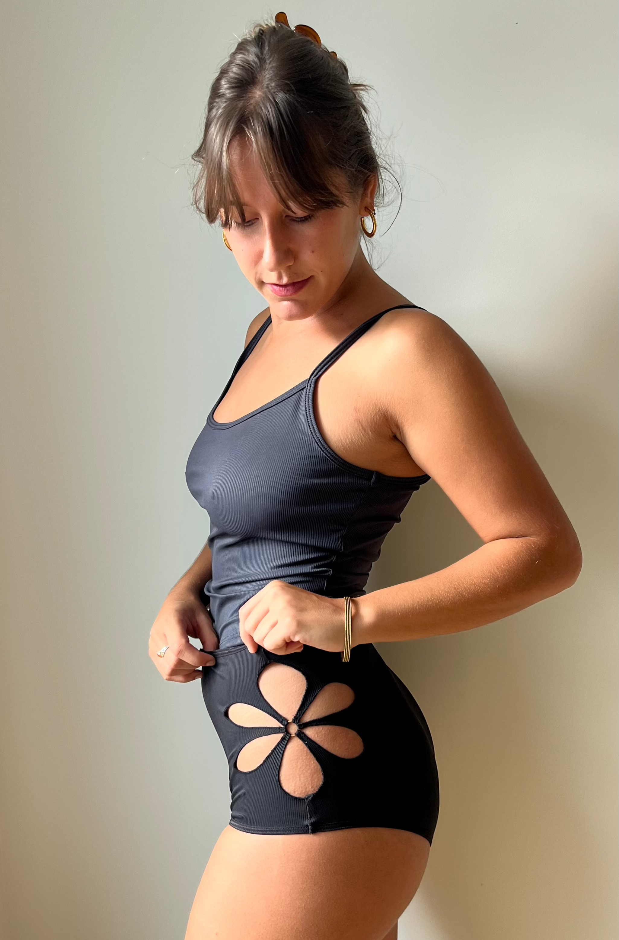 FlowerCutOut Brief Period Underwear