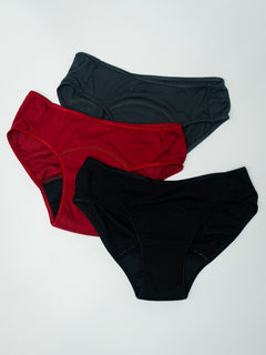 3 Pack Leakproof TENCEL Brief Period Underwear